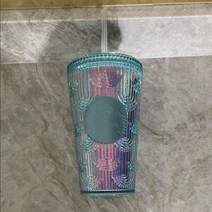 MERMAID COLOR STARBUCKS TUMBLER! RARE only